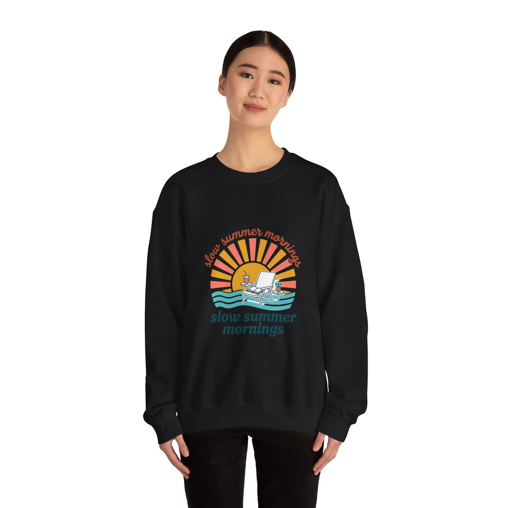 Slow Summer Mornings sweatshirt | summer aesthetic, coastal vibes
