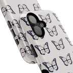 Butterfly Pattern Impact-Resistant Phone Case