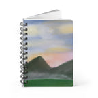 Spiral Notebook — Mountain Sunrise Landscape Journal