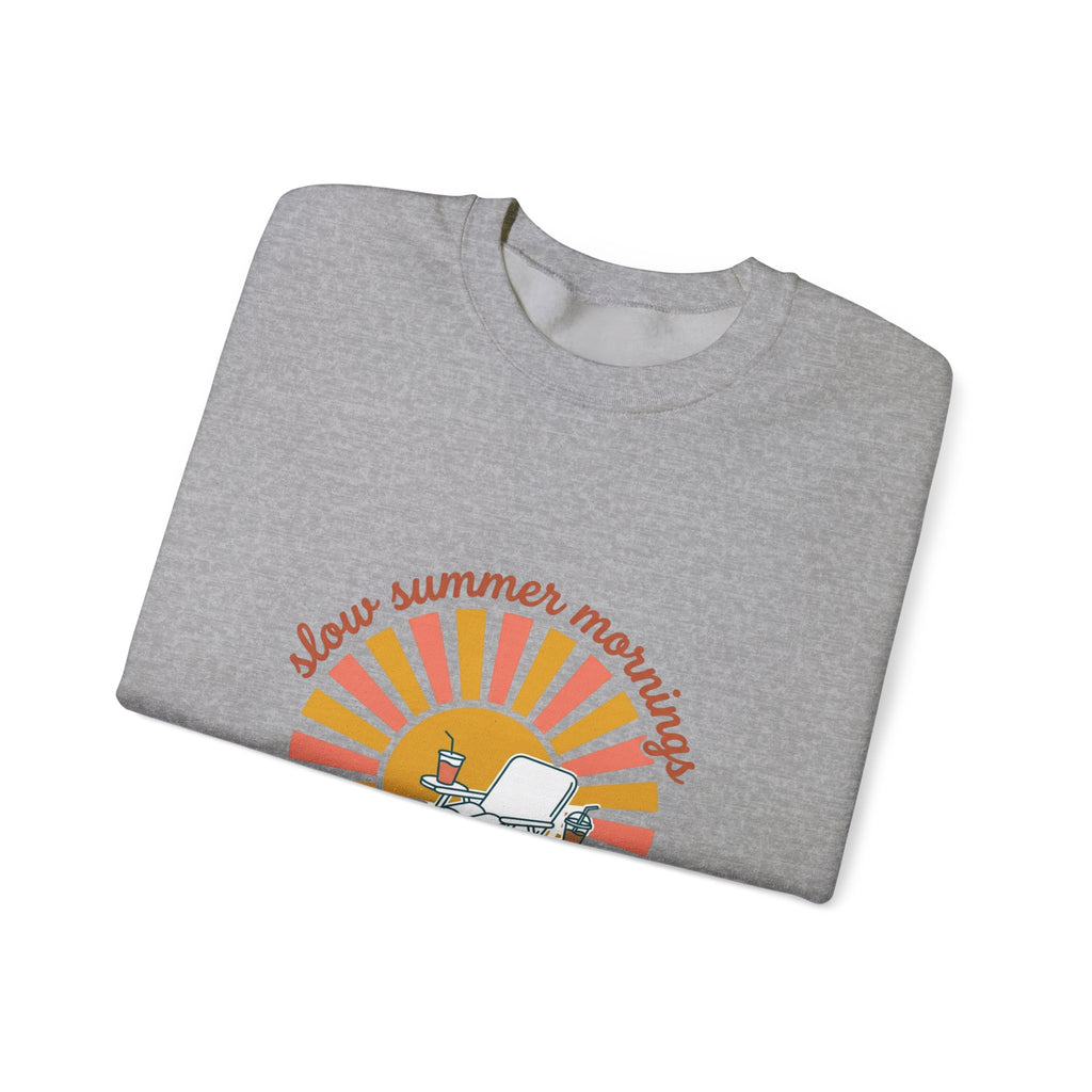 Slow Summer Mornings sweatshirt | summer aesthetic, coastal vibes