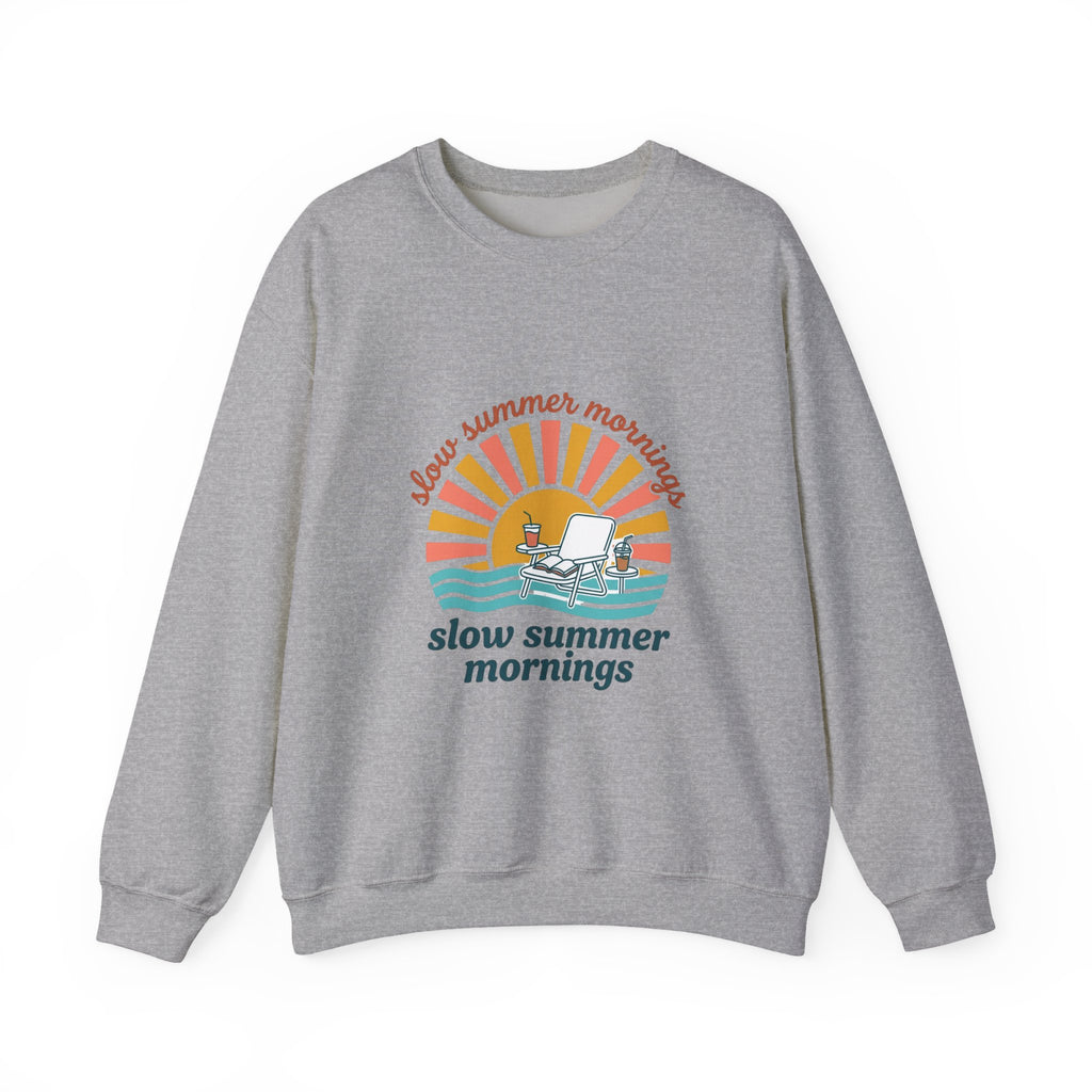 Slow Summer Mornings sweatshirt | summer aesthetic, coastal vibes