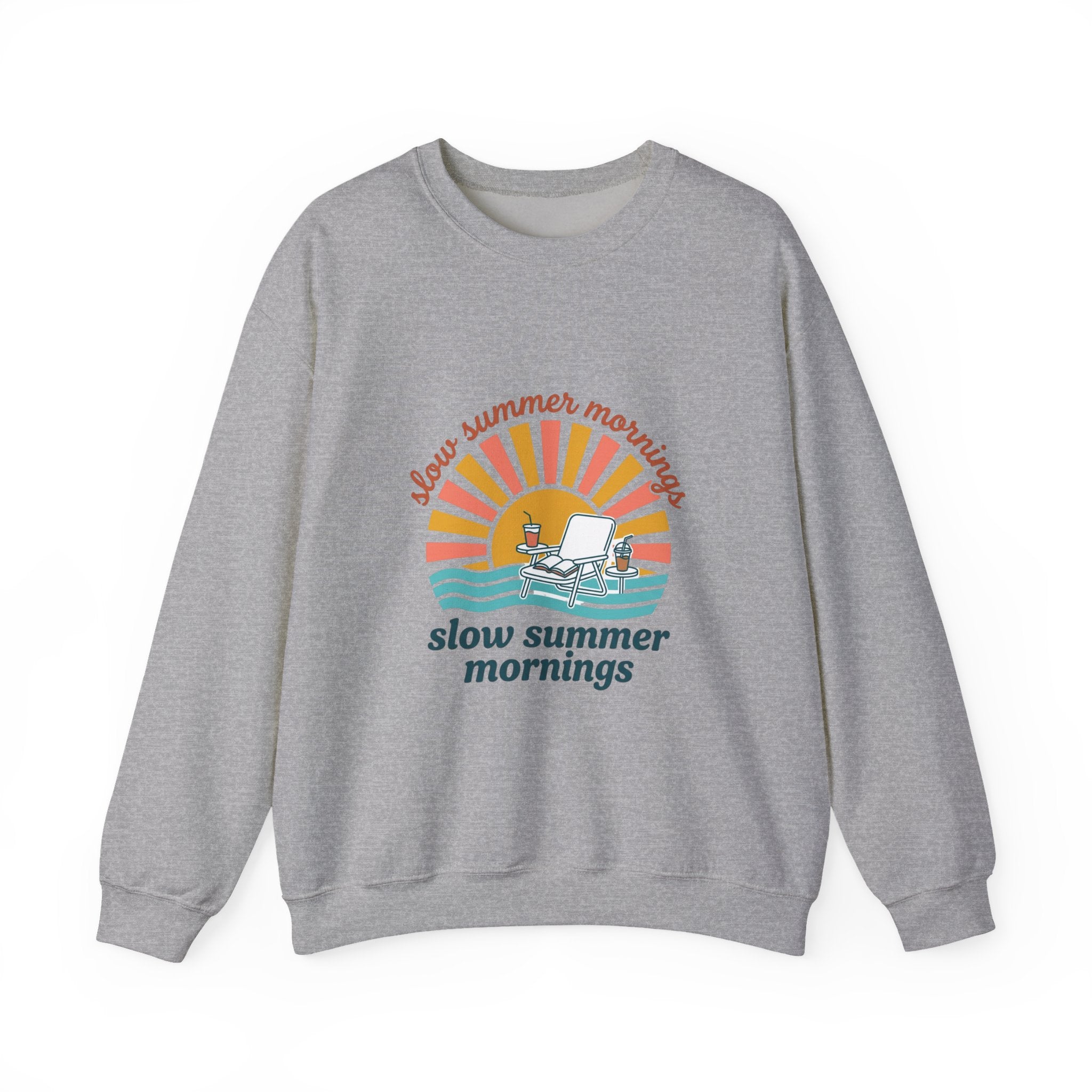 Slow Summer Mornings sweatshirt | summer aesthetic, coastal vibes