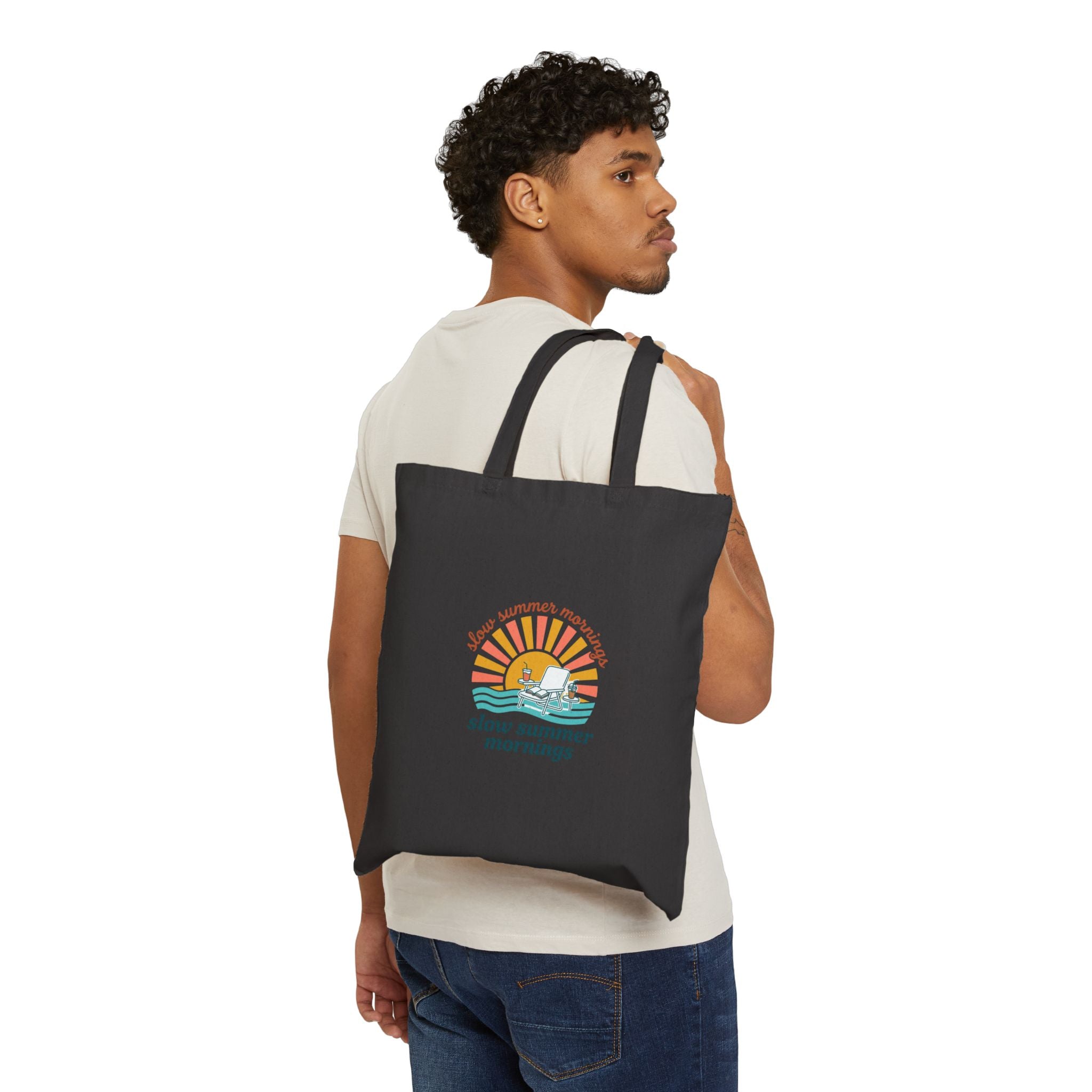 Slow Summer Mornings Tote | summer aesthetic, coastal vibes