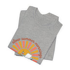 slow summer mornings T-Shirt | summer aesthetic, coastal vibes, retro pastel