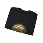Respect the Locals badge sweatshirt | Protect Our National Parks, hiking camping