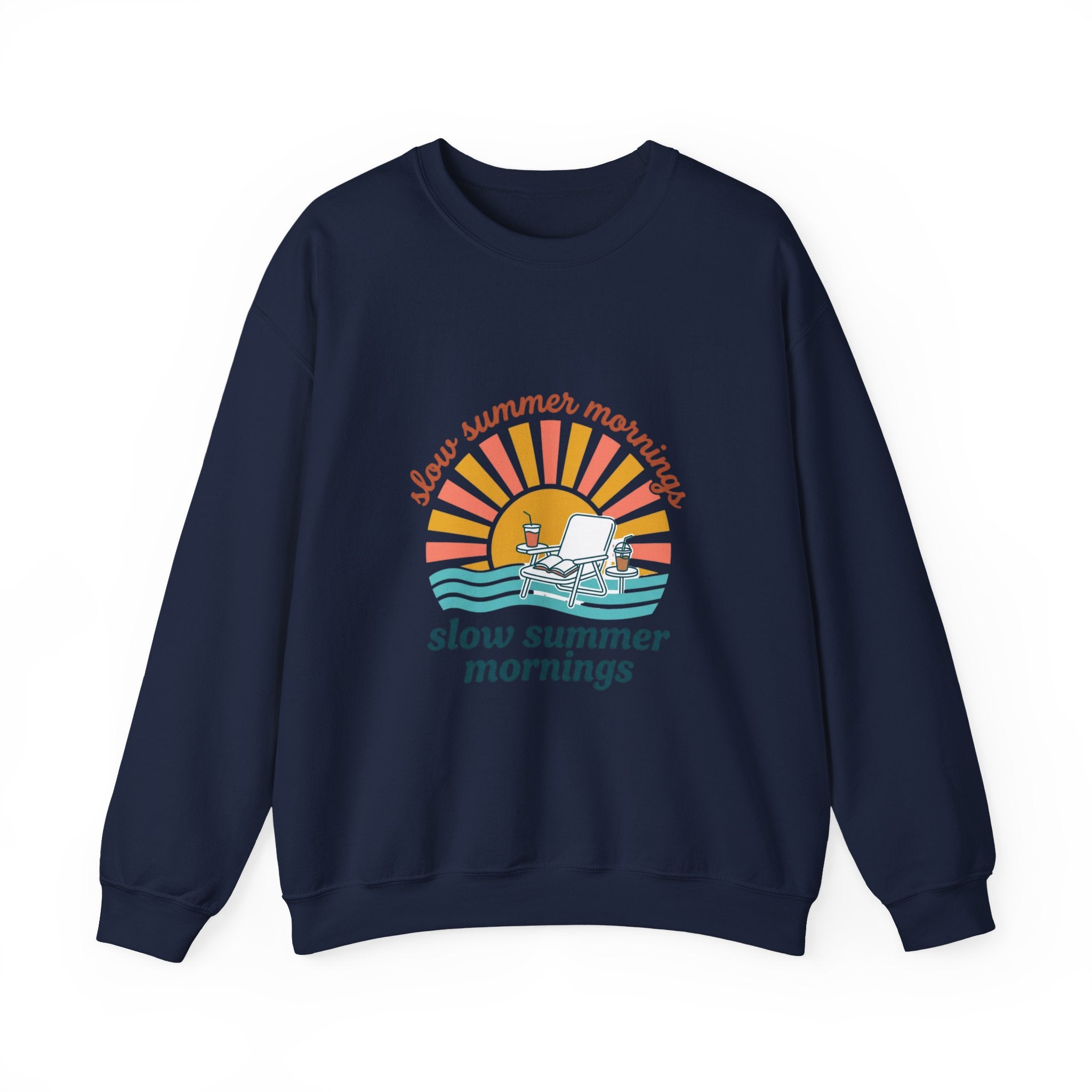 Slow Summer Mornings sweatshirt | summer aesthetic, coastal vibes