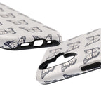 Butterfly Pattern Impact-Resistant Phone Case