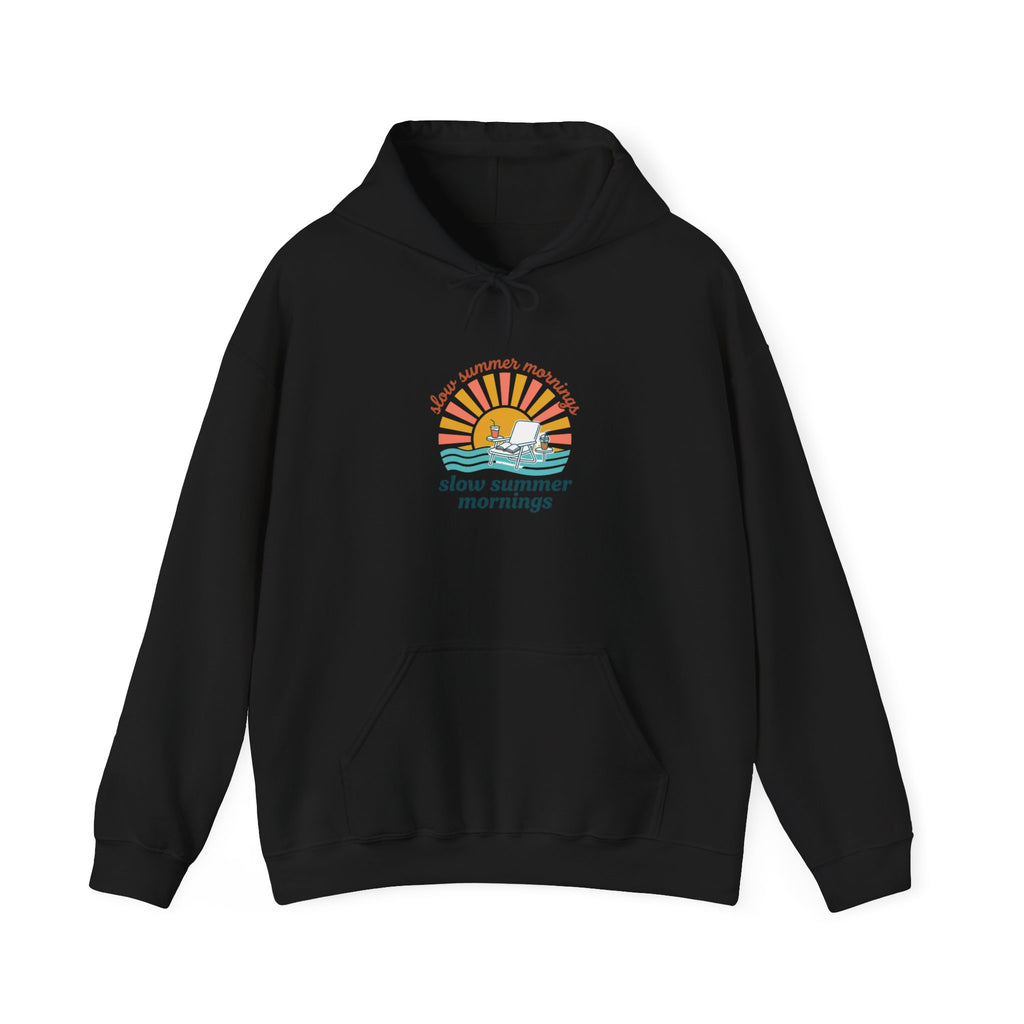 slow summer mornings Hoodie | summer aesthetic, pastel coastal vibes