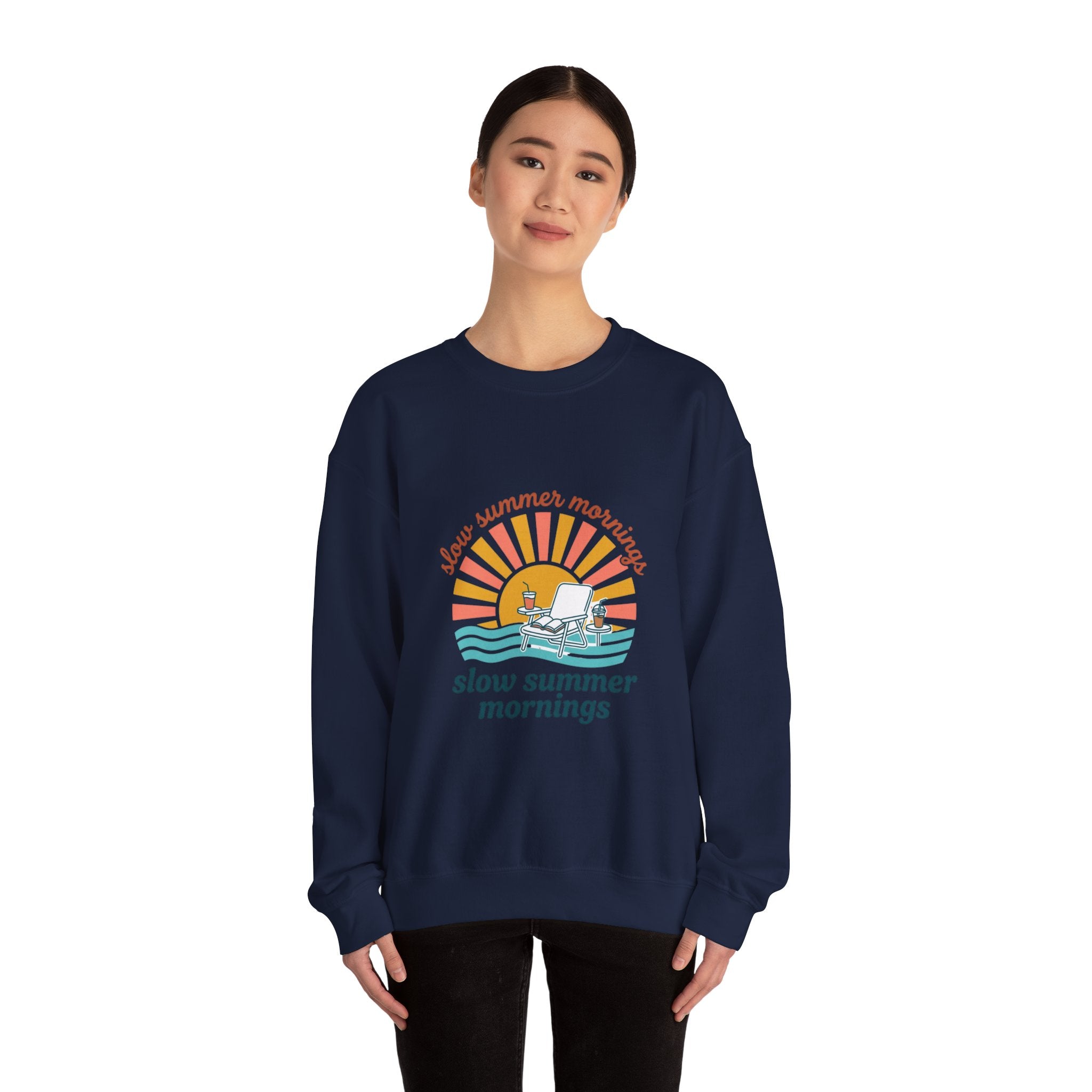 Slow Summer Mornings sweatshirt | summer aesthetic, coastal vibes