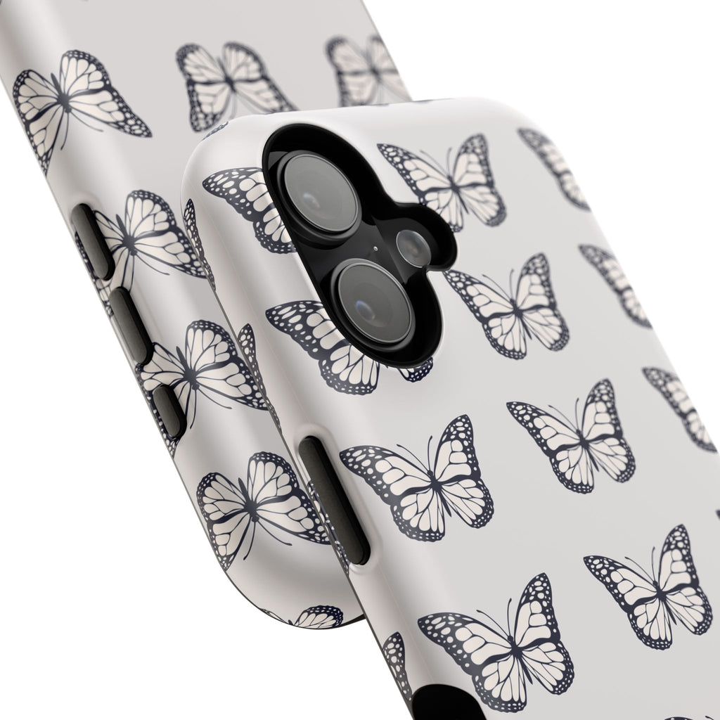 Butterfly Pattern Impact-Resistant Phone Case