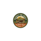 Respect the Locals Protect Our National Parks Sticker | vintage national parks, leave no trace