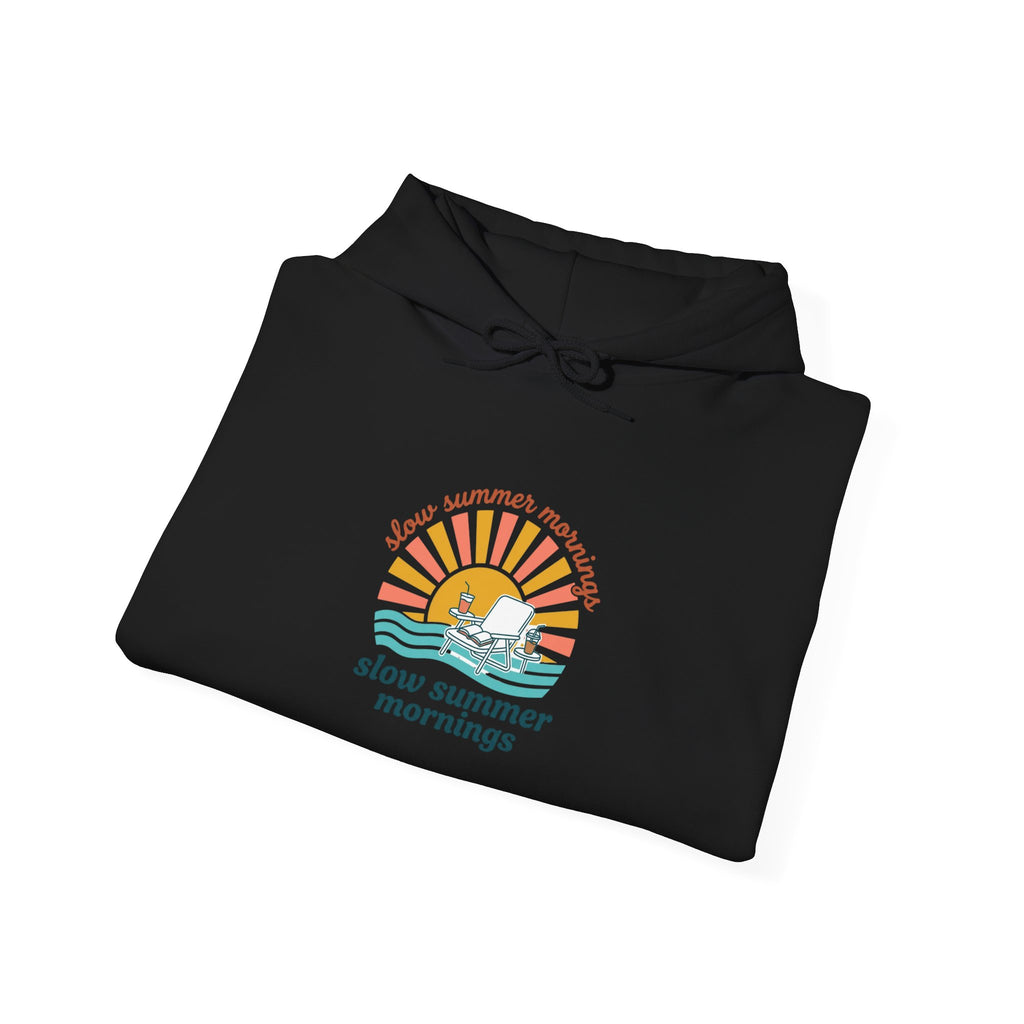 slow summer mornings Hoodie | summer aesthetic, pastel coastal vibes