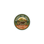 Respect the Locals Protect Our National Parks Sticker | vintage national parks, leave no trace