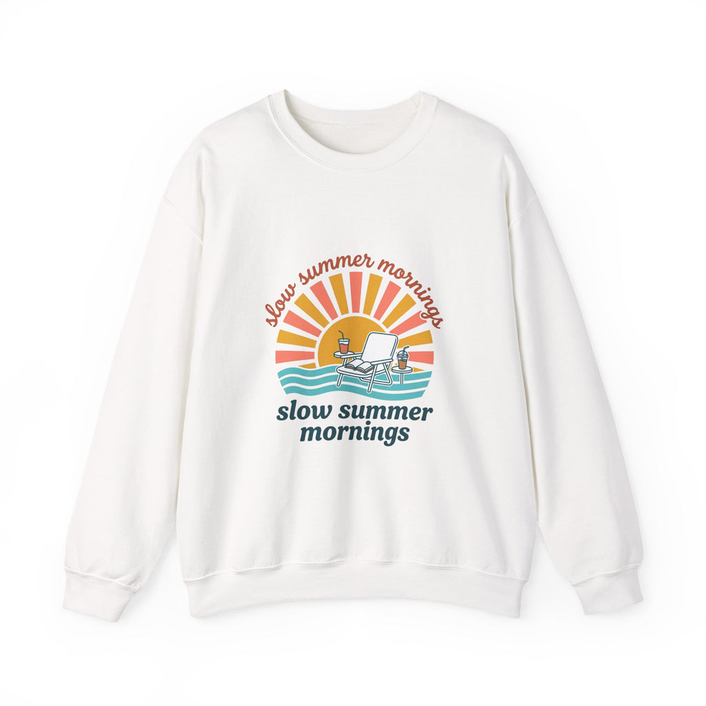 Slow Summer Mornings sweatshirt | summer aesthetic, coastal vibes