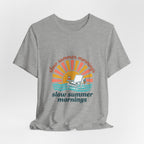 slow summer mornings T-Shirt | summer aesthetic, coastal vibes, retro pastel