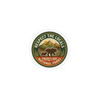 Respect the Locals Protect Our National Parks Sticker | vintage national parks, leave no trace