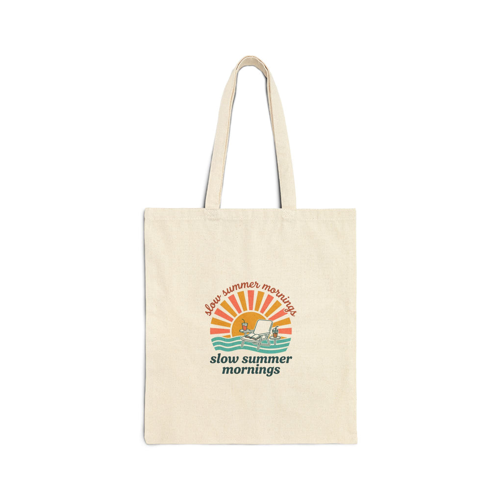 Slow Summer Mornings Tote | summer aesthetic, coastal vibes