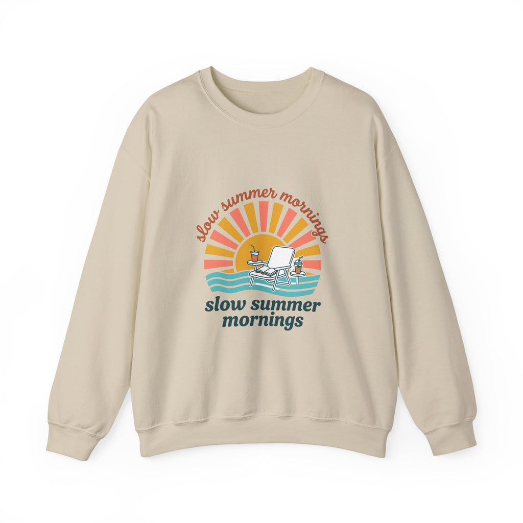 Slow Summer Mornings sweatshirt | summer aesthetic, coastal vibes