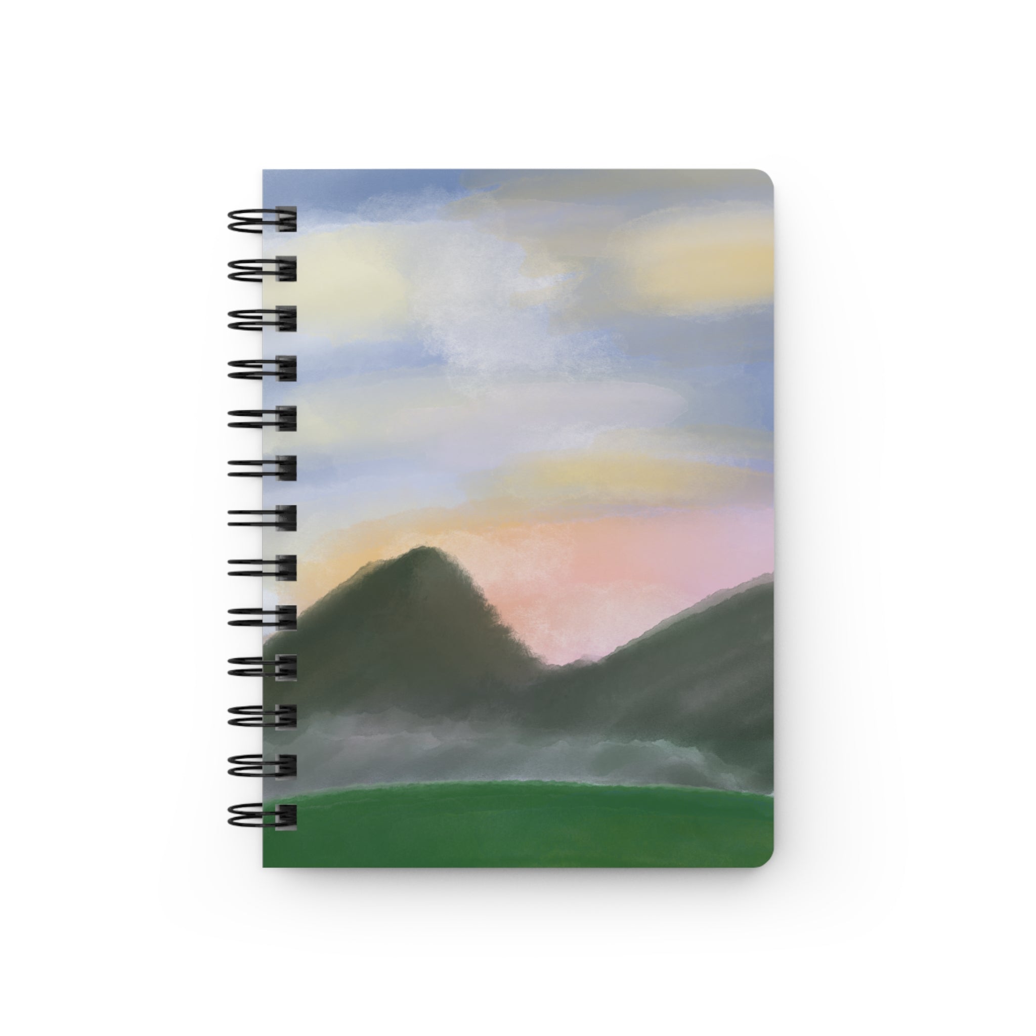 Spiral Notebook — Mountain Sunrise Landscape Journal