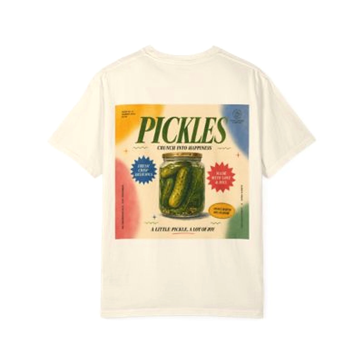 Pickles Vintage Label T‑Shirt — Retro Jar Graphic Tee