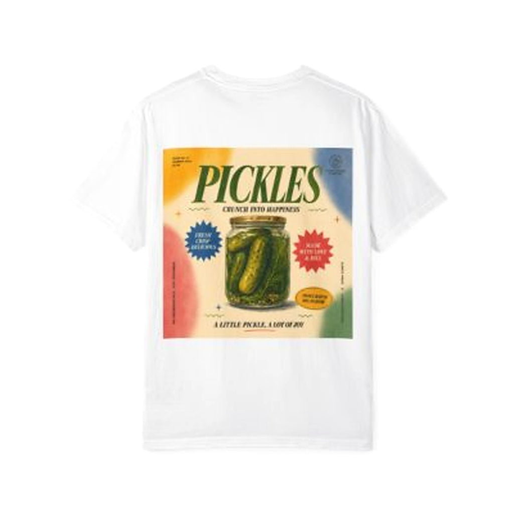 Pickles Vintage Label T‑Shirt — Retro Jar Graphic Tee