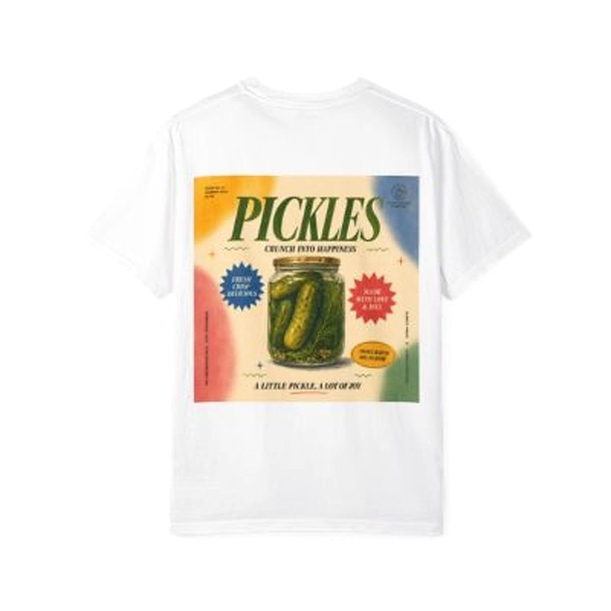 Pickles Vintage Label T‑Shirt — Retro Jar Graphic Tee